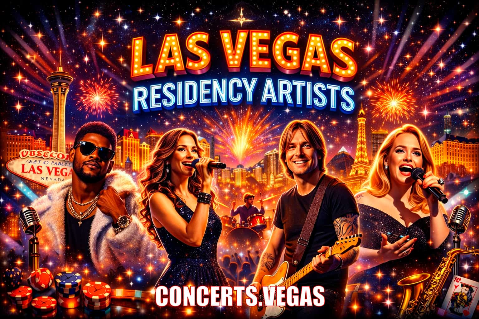 Las Vegas Residency Artists
